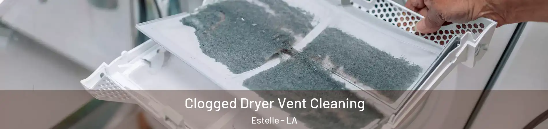  Clogged Dryer Vent Cleaning Estelle - LA