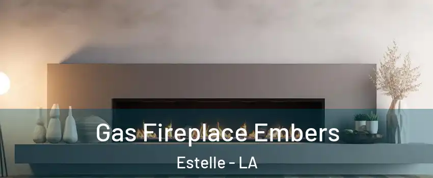 Gas Fireplace Embers Estelle - LA