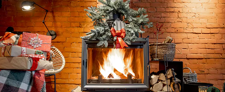 Travis Industries Linear Gas Fireplace Installation in Estelle, Louisiana